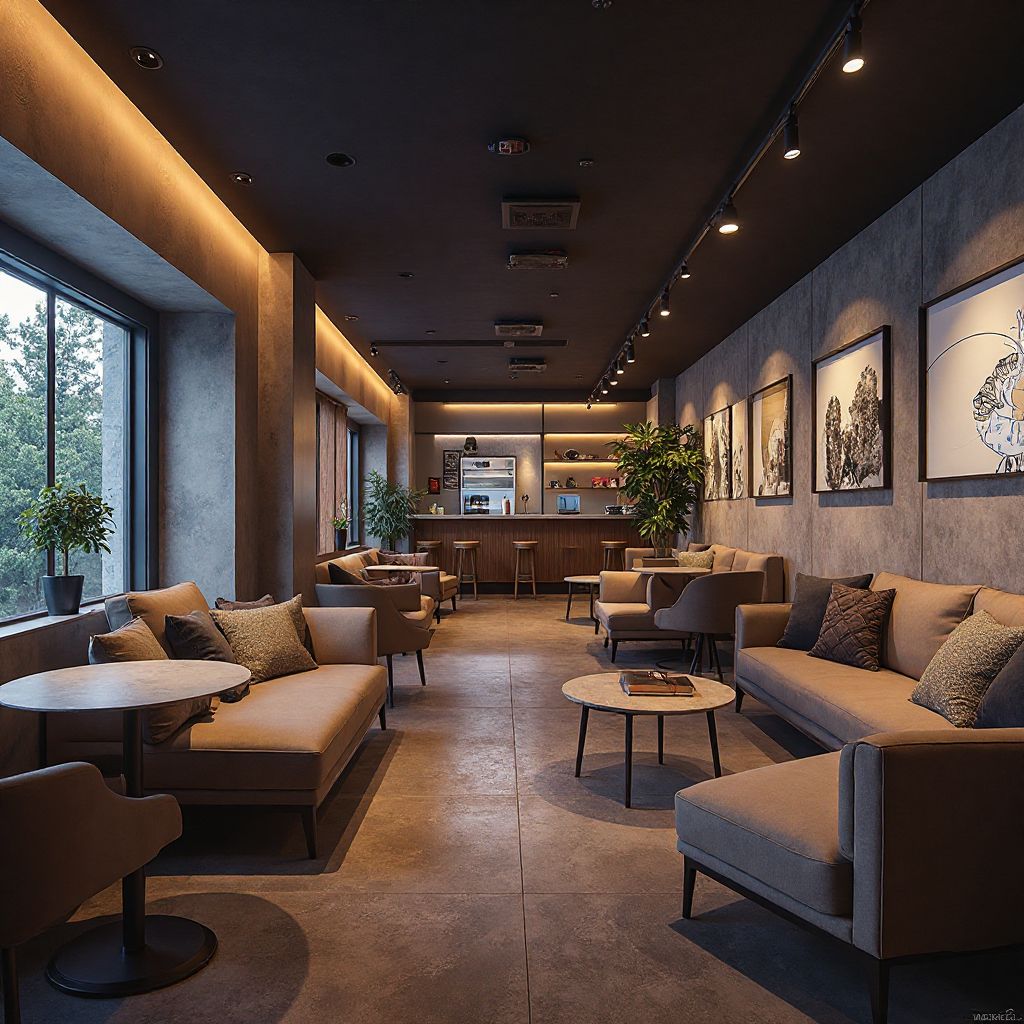 Strefa relaksu i kawiarnia